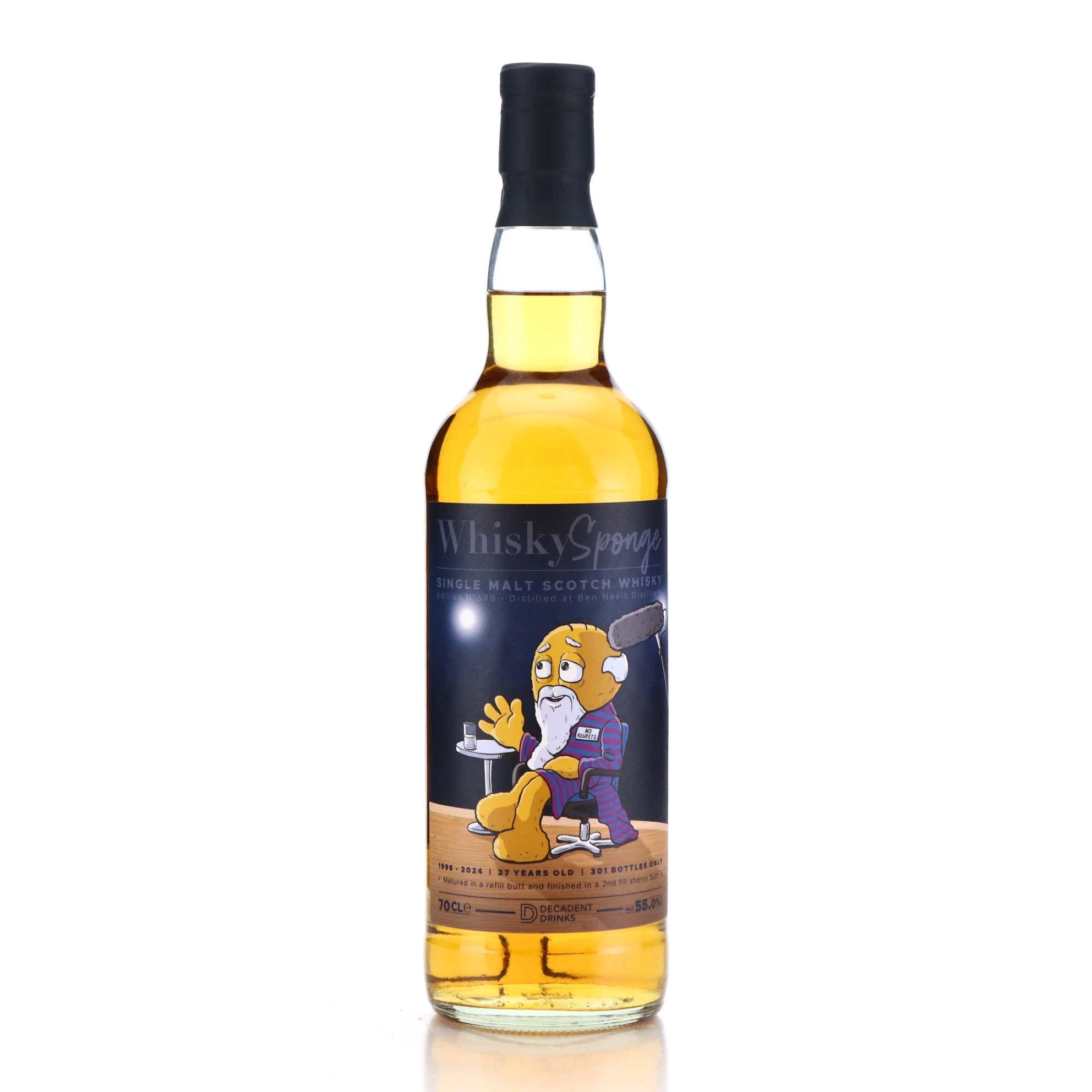 Whisky Sponge 58b Ben Nevis 27 years old | Decadent Drinks Whisky Sponge 58b Ben Nevis 27 years old | Decadent Drinks